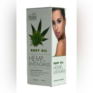 Hemp Lemongrass Body Oil